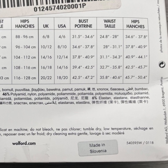 Women Wolford Bodysuit Jamaika String Body Shiny White Size Small - Picture 10 of 10